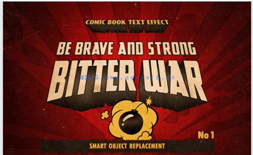 超萌卡通风格文字效果PS字模模版(图3)