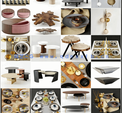 3D单体模型（沙发 椅子 床）(图3)