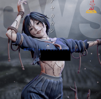 [3D打印人物] 妖怪Ayakakashi 《寂静岭 f》游戏角色雕刻手办3D打印模型(图1)