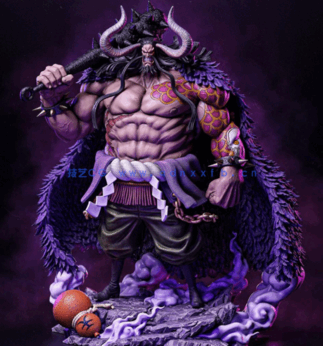 [3D打印人物] 凯多Kaido《海贼王》角色雕刻手办3D打印模型(图2)