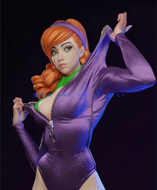  达芙妮Daphne《史努比》动漫人物角色雕刻手办3D打印模型(图3)