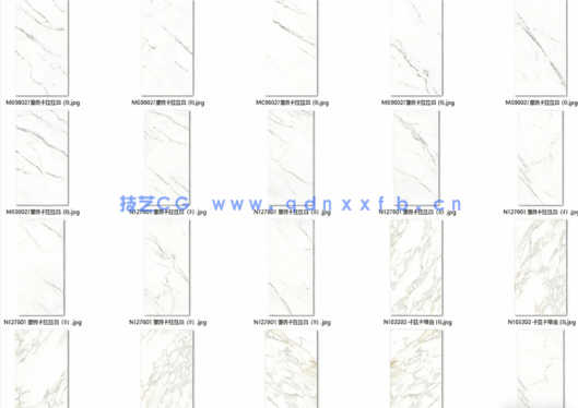 全网最全白色岩板贴图(图2)
