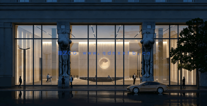 视差贴图商业大堂 wparallax lobby Commercial(图4)