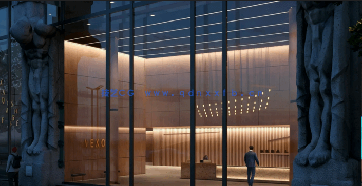 视差贴图商业大堂 wparallax lobby Commercial(图2)