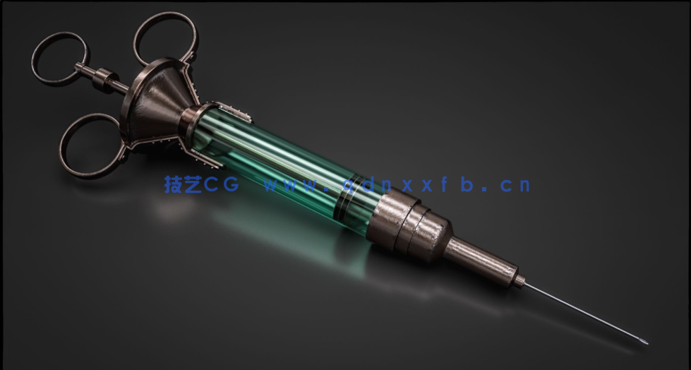 C4D注射针管渲染教程(图1)
