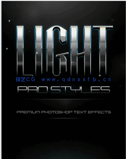 10组专业金属光泽文字艺术特效PSD字模第六季(图1)