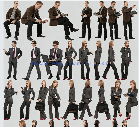 VizPeople Business v1 后期商业人物素材(图5)