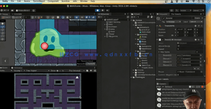 Unity与C#吃豆人迷宫风格区块链游戏开发视频教程(图3)