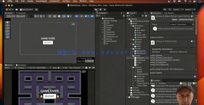 Unity与C#吃豆人迷宫风格区块链游戏开发视频教程(图2)