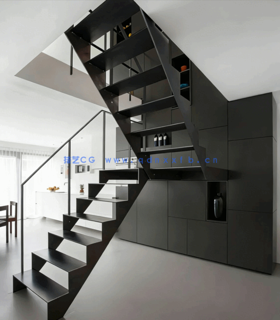 楼梯造型设计参考图集(图5)