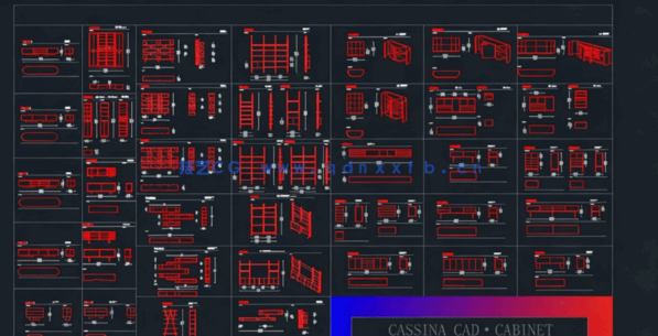 国外家居品牌CASSINA家具CAD图块+PSD分层素材+3D模型(图9)