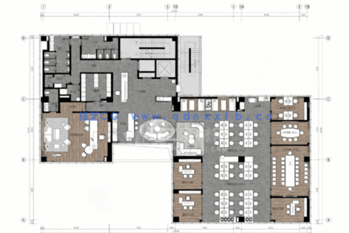 办公空间 案例高清图集 217个 10G(图6)