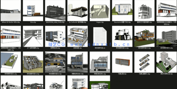 《 勒•柯布西耶作品案例合集 》(图1)