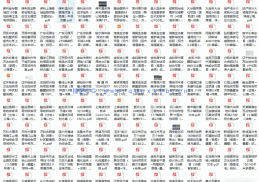 2022年2月住宅建筑规划设计文本合集 113套 11G(图1)