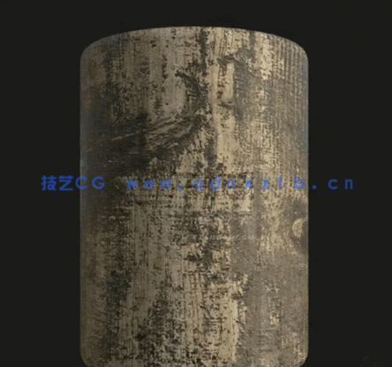 200组污垢粗糙破旧金属木材损坏贴图材质 Artstation（2K分辨率）(图2)