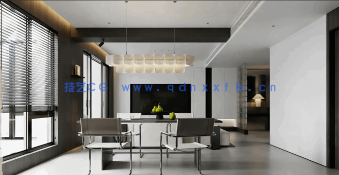 10套意式风格家装CAD大平层CAD豪宅CAD样板间CAD家装空间CAD样板房CAD意式家装CAD(图4)