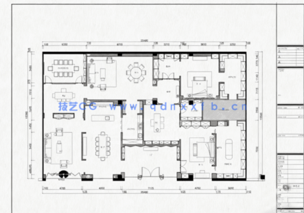 17套全屋定制展厅CAD家具展厅CAD家装展厅CAD全屋定制展厅(图3)