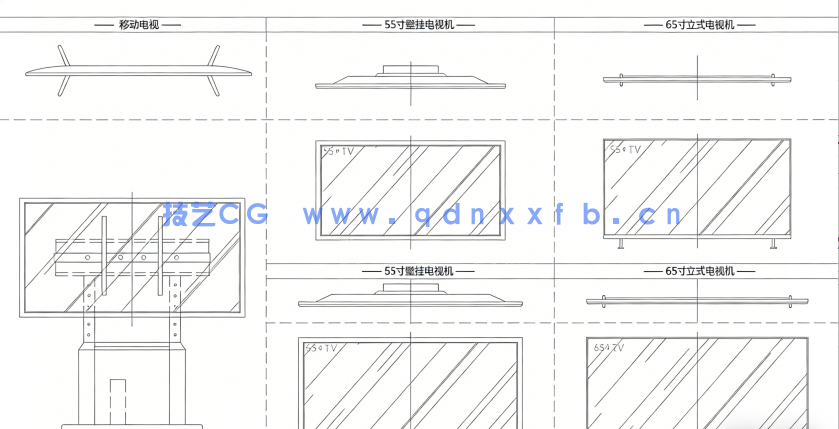 2026最新款家电器材CAD动态图库大全(图4)