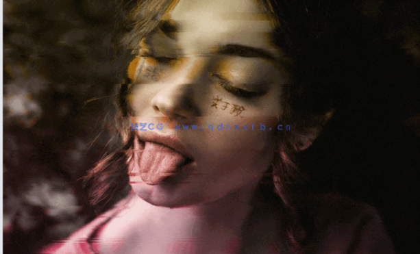 6种渐变配色闪烁故障屏幕PSD模板(图2)