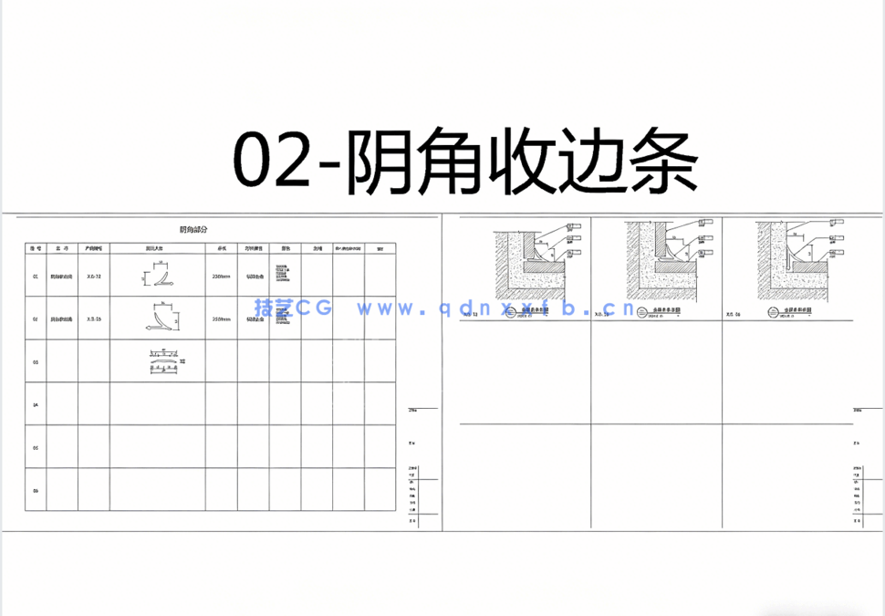 2023设计师收口工艺CAD源文件及设计师专属收口工艺手册(图2)