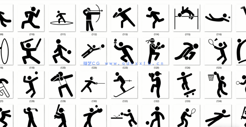 500款 创意人物图标(PNG+PSD)(图7)