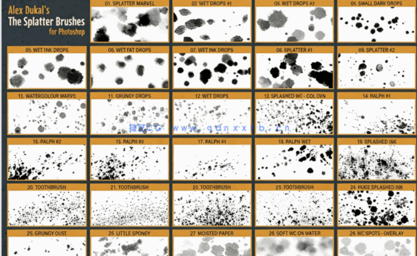  500款超好用的ps笔刷+国内外插画师案例(图4)
