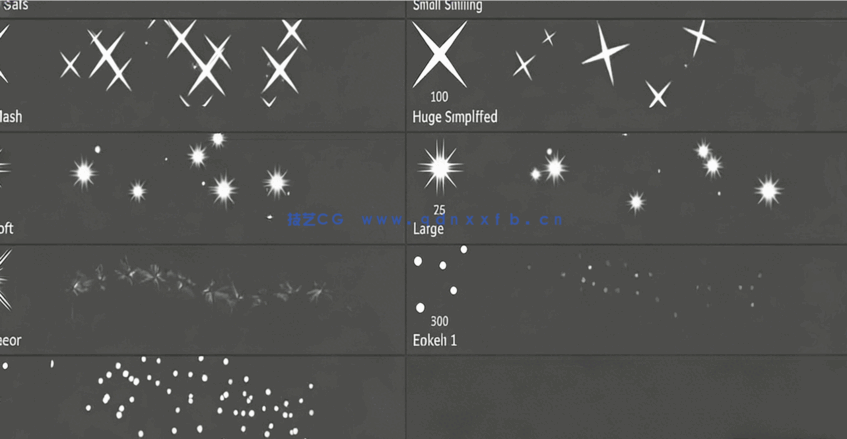 Photoshop高清晰光照+超酷光线ps笔刷(图2)
