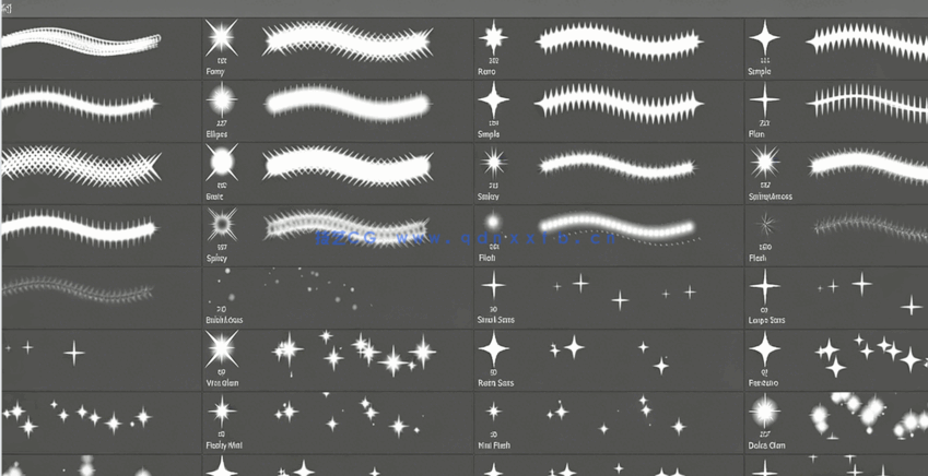 Photoshop高清晰光照+超酷光线ps笔刷(图3)