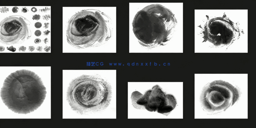  Photoshop188款免扣泼墨水墨素材集(图3)