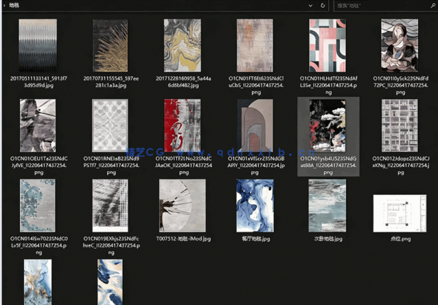PS彩平图常用贴图+笔刷素材(图5)
