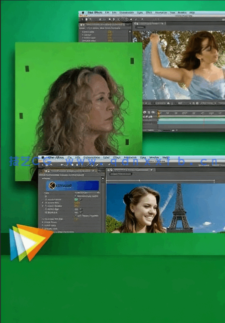 绿屏拍摄虚拟场景合成影片高级教程(图5)