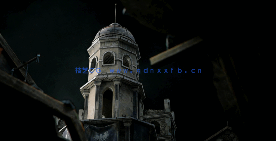 [建筑景观] 第二次世界大战战场防御工事破损建筑环境场景3D模型合集 70G完(图2)