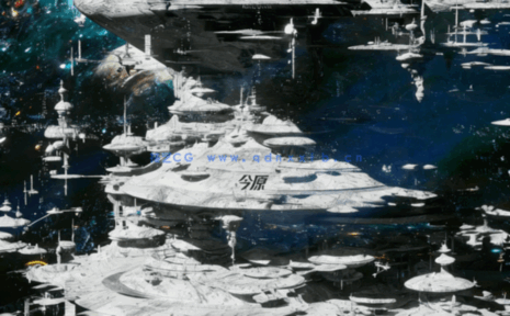 [建筑景观] 12组大型Blender科幻概念动画场景3D模型合集(图4)