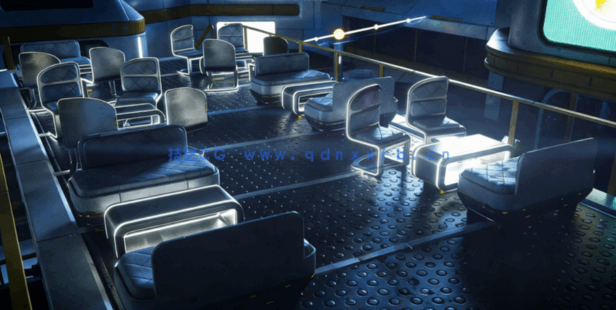 [建筑景观] 太空探索飞船外星基地环境场景3D模型合集(图2)