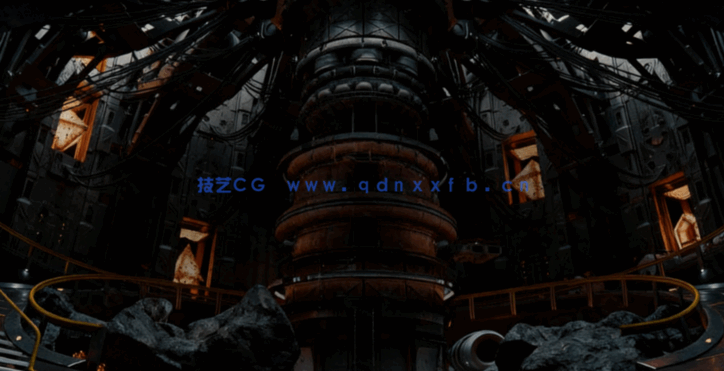 [建筑景观] 太空探索飞船外星基地环境场景3D模型合集(图3)