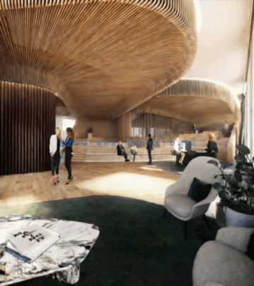 2022室内设计师资料库 国外工装篇 展厅(图2)