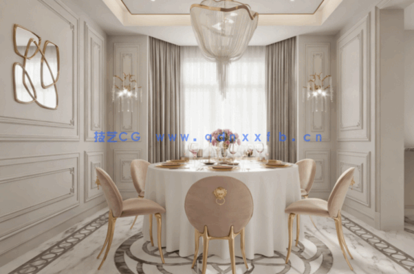 法式实景效果图参考 33套(图5)