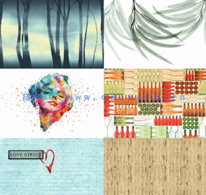 意大利顶级墙纸品牌精选个性时尚图案墙纸墙面装饰贴图│3600P(图5)