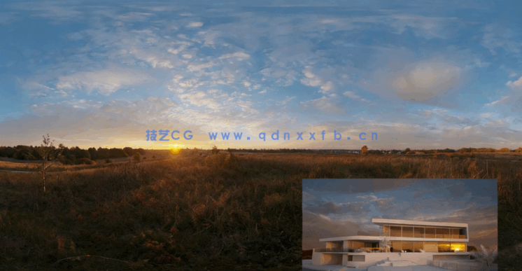 高清HDR环境贴图专辑HDRI Skies pack 9(图1)