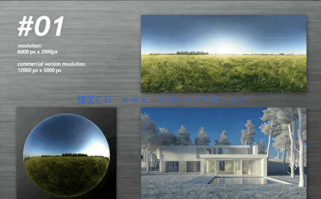 HDR天空贴图 VizPeople hdr v1 Non Commercial(图2)