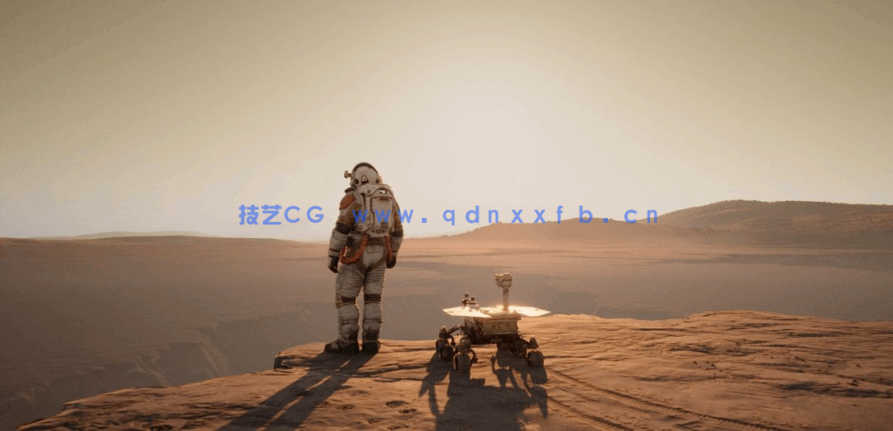 54G超大C4D火星车地形太空宇航员人物角色模型合集下载(图2)