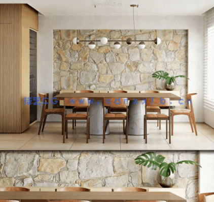 Blender高质量室内家具设计场景3D模型 第四季(图4)