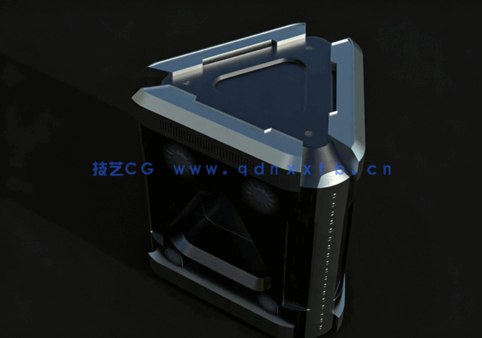 科幻硬表面箱体道具场景细节3D模型资源包(图5)