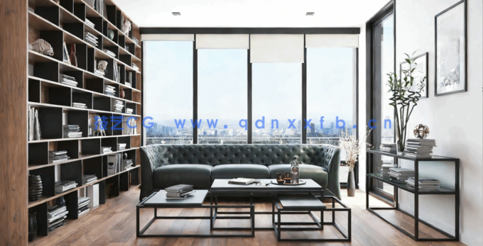 [家具模型] 40组高品质现代家庭沙发办公室沙发家具3D模型合集 Evermotion Archmodels第257季(图1)