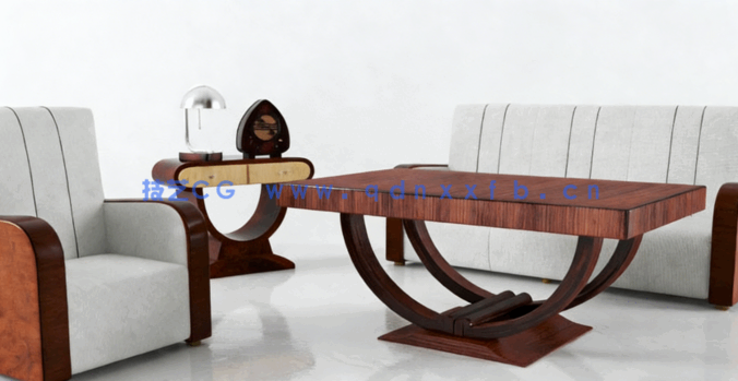 [家具模型] 50组高品质艺术装饰家具3D模型合集 Evermotion Archmodels第142季(图3)