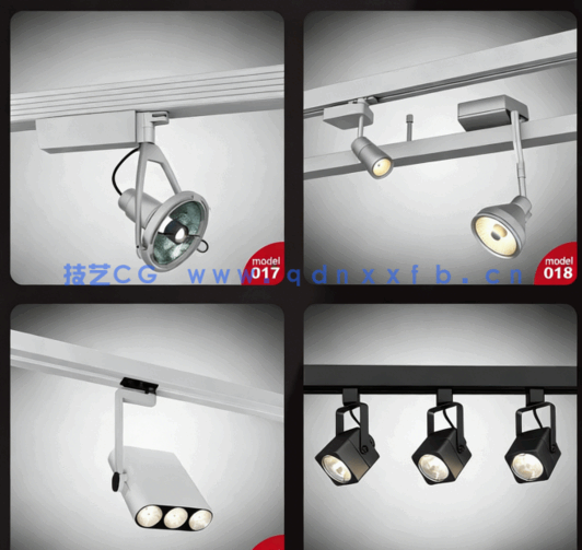 [家具模型] 50组高品质灯具3D模型与纹理合集 Evermotion Archmodels第140季(图4)