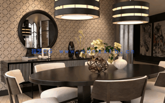 [家具模型] 44组高品质室内客厅小装饰品3D模型合集 Evermotion Archmodels第139季(图1)