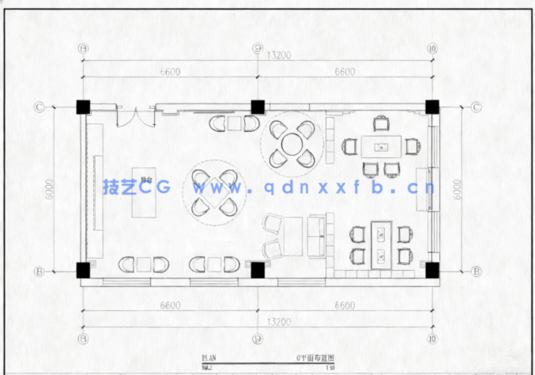  15套职工之家CAD员工之家CAD员工活动中心CAD社区活动中心CAD员工休闲娱乐空间CAD(图5)