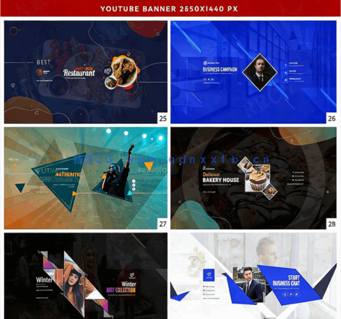 50多种封面个人企业简历PSD模板合集(图4)