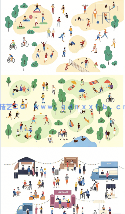 插画风格PNG/PSD/AI格式素材(图5)